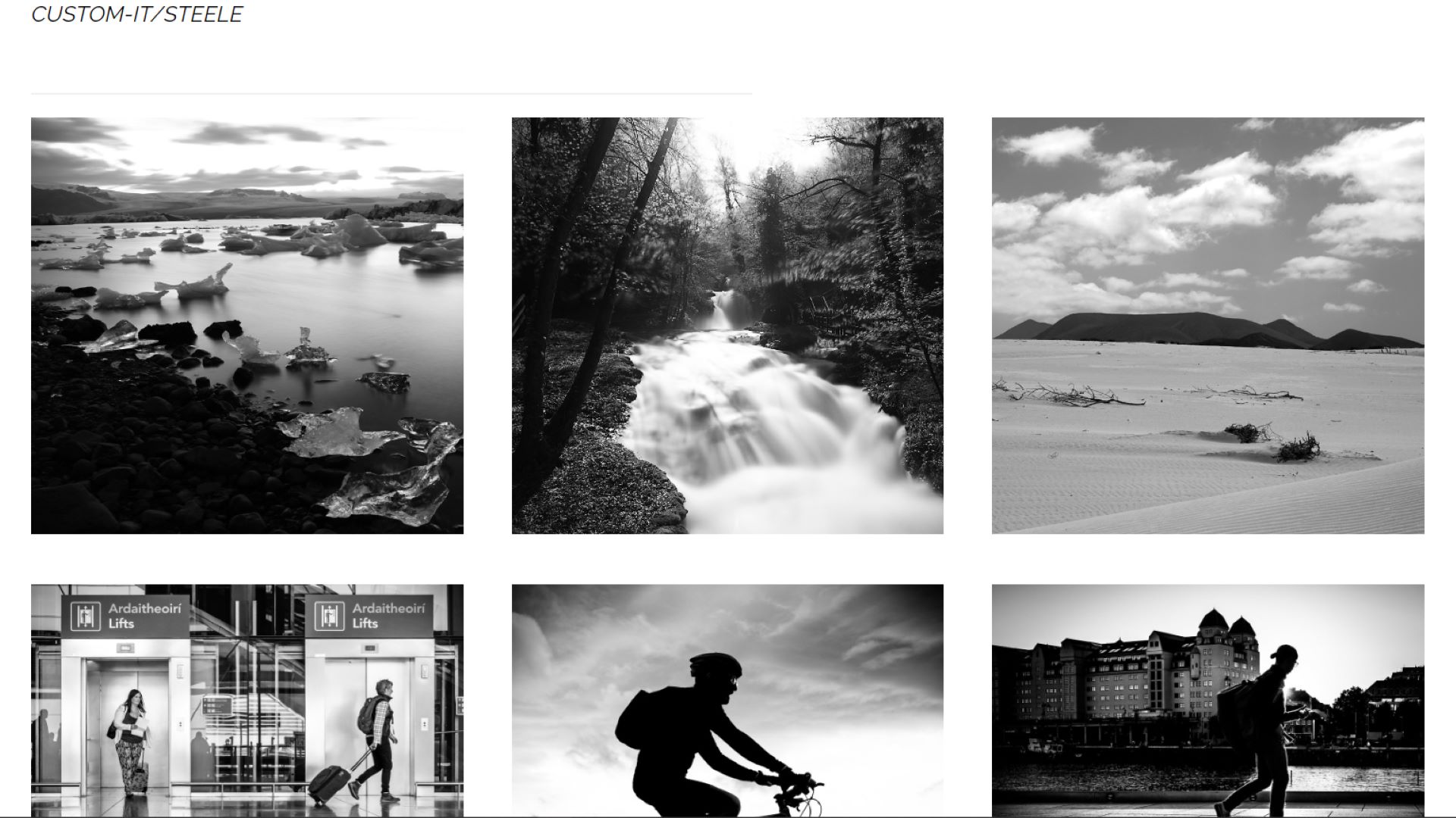 Professional Photography Website
